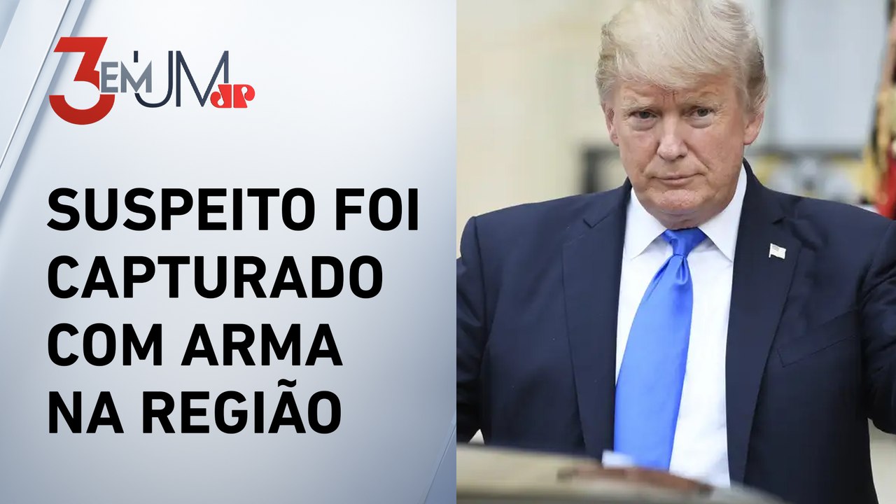 Eleições nos EUA: Disparos são ouvidos próximos a Donald Trump