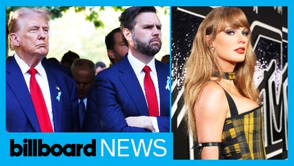 Donald Trump & J.D. Vance React To Taylor Swift Endorsing Kamala Harris | Billboard News