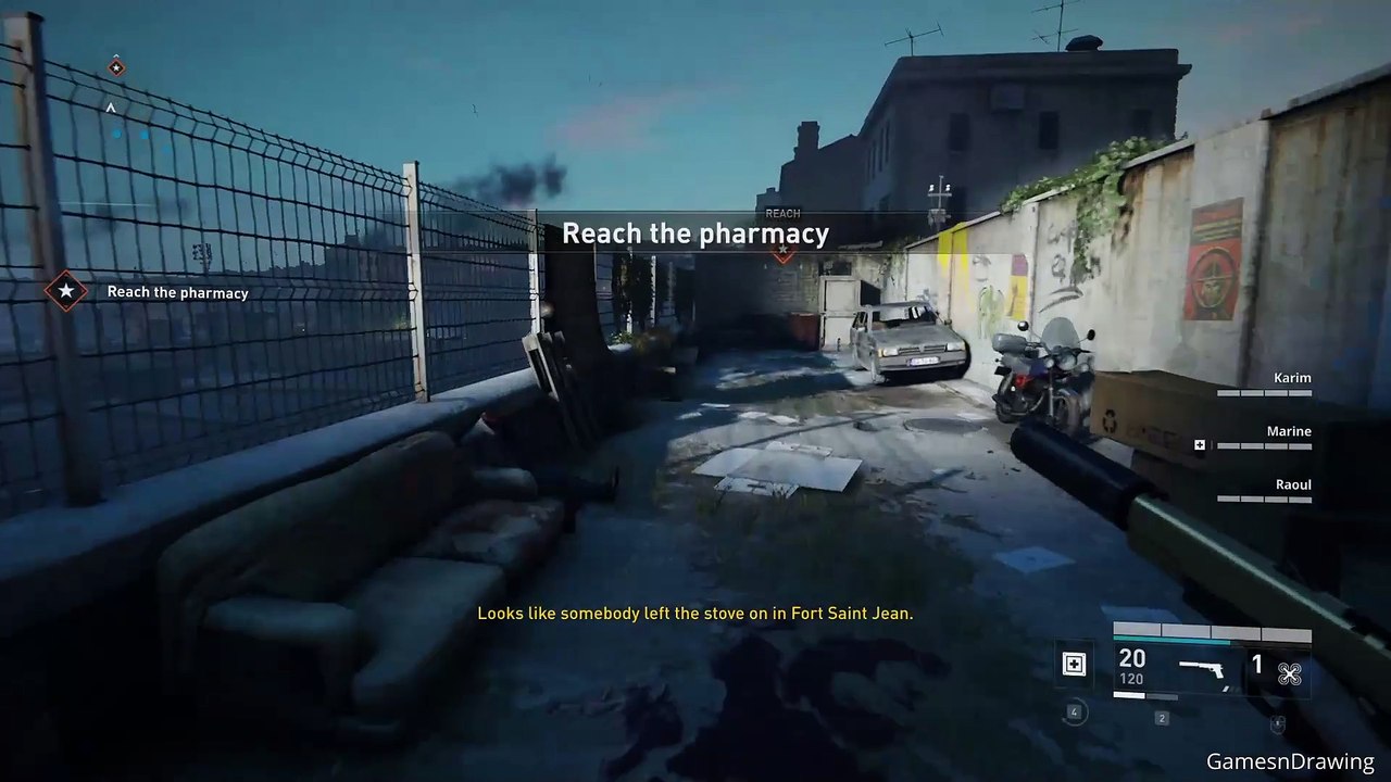 Eloise Durand Episode 5 Marseille Chapter 1 French Resistance World War Z Playthrough No Commentary