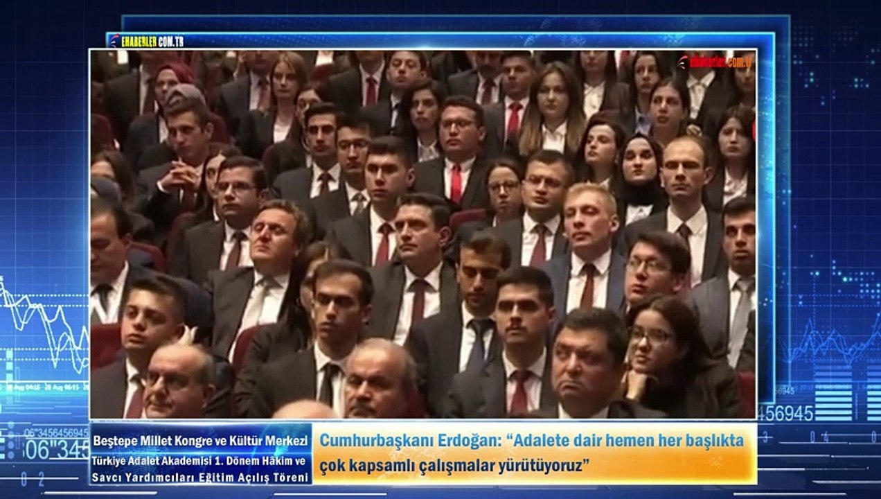 Cumhurbaşkanı Erdoğan: “Adalete dair hemen her başlıkta çok kapsamlı çalışmalar yürütüyoruz”