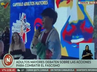 Descargar video: Caracas | Adultos mayores debaten las diferentes acciones para combatir el fascismo en Venezuela