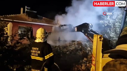 Çorum'da Tandır Evi Yangını: Evi Küle Döndü