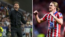 Diego Simeone se llenó de elogios ante el gran partido de Conor Gallagher