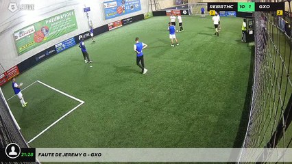 Faute de Jeremy G - GXO