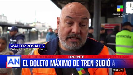  BOLETAZO: Tras el aumento del 40% en el pasaje de tren, la gente van por las vías para no pagar