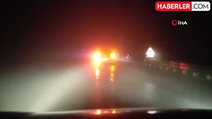 Ardahan'da Yoğun Sis ve Sağanak Ulaşımı Aksatıyor