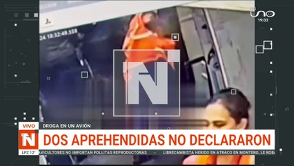 dos aprehendidas no declararon por droga en avión de BoA
