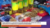 Todo x Priscila: la iniciativa solidaria que realiza cortes de cabello gratuitos o a cambio de un alimento no perecedero