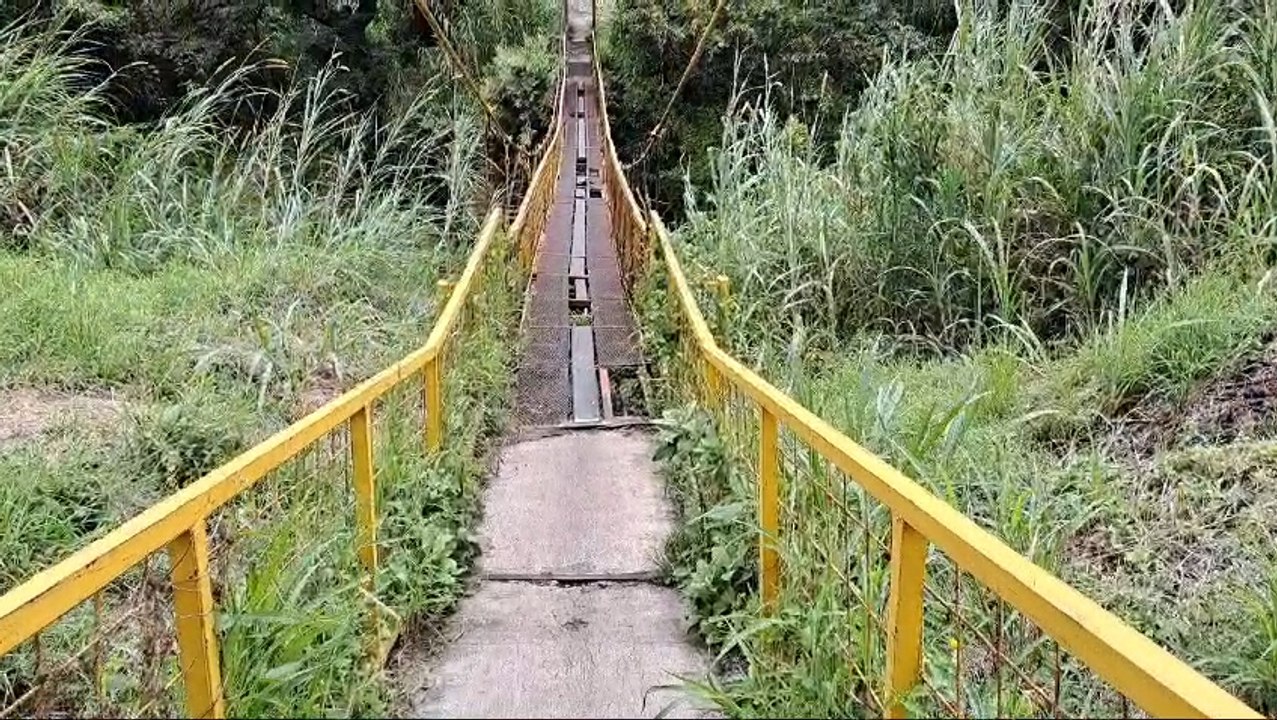 ext-Vecinos de Pavas claman por ayuda para reparar puente en mal estado-160924
