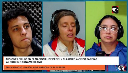 Misiones brilló en el Nacional de Pádel y clasificó a cinco parejas al próximo Panamericano