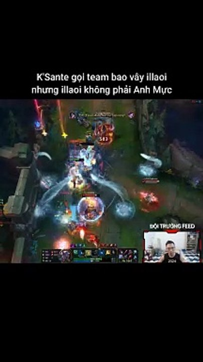 K’Sante gọi team bao vây illaoi nhưng illaoi không phải Anh Mực #ksante #illaoi #lienminhhuyenthoai #leagueoflegends