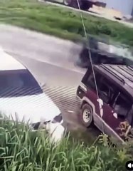 Así se roban las baterías de los vehículos en Choloma