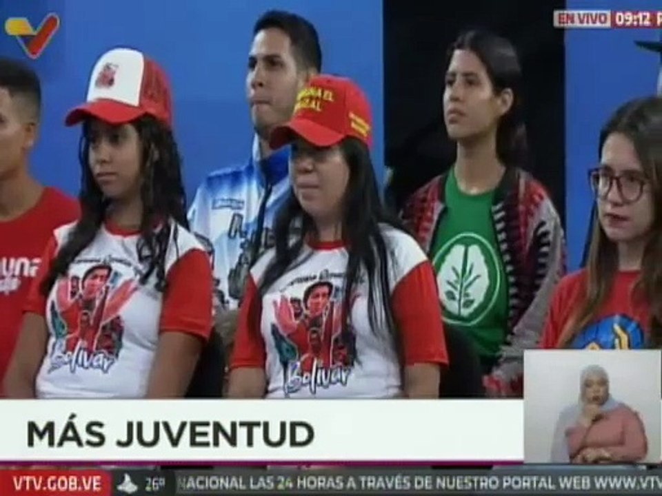 Pdte. Maduro: Ustedes los jóvenes deben construir un mundo superior y mejor al que tenemos hoy