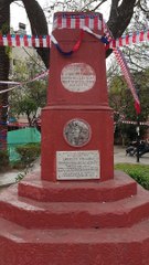 Monument to Ambrosio O'Higgins in Santiago, Chile 