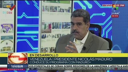 Pdte. Nicolás Maduro: Las sanciones son una estrategia de máxima presión
