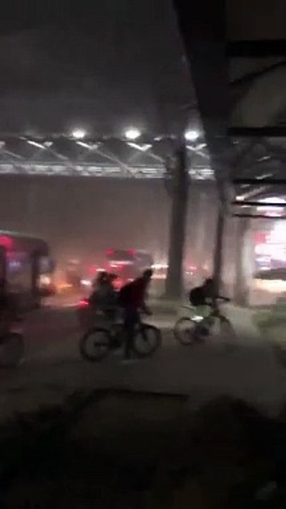 Huracán en Barranquilla Colombia