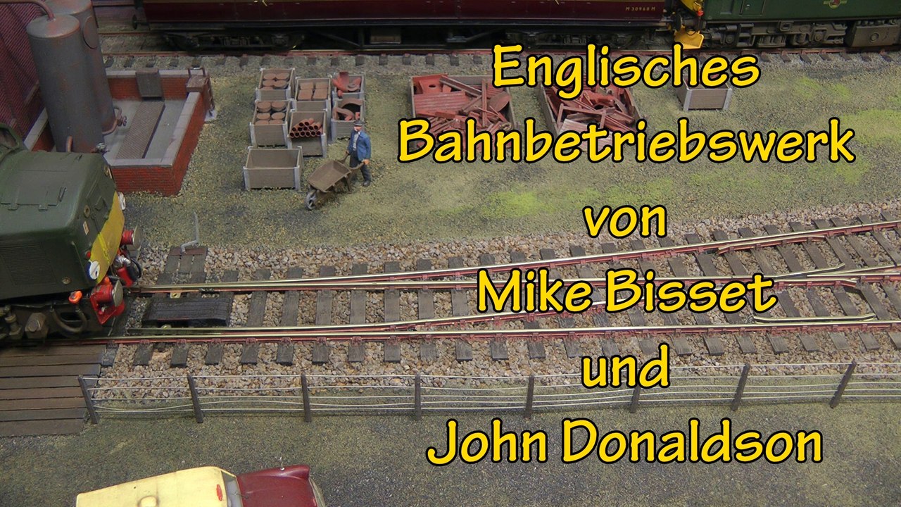 Faszinierende Modellbahn in Spur 0 mit Betriebswerk aus England