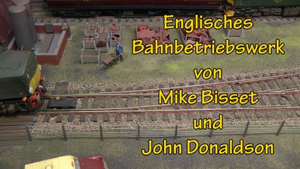 Faszinierende Modellbahn in Spur 0 mit Betriebswerk aus England