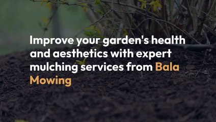 mulching services