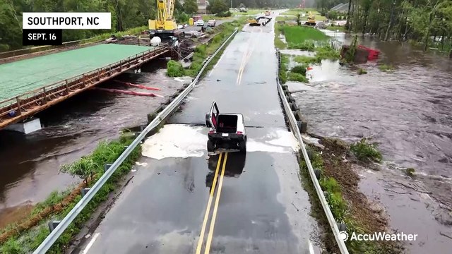 Unnamed storm unleashes devastating flooding in southern North Carolina
