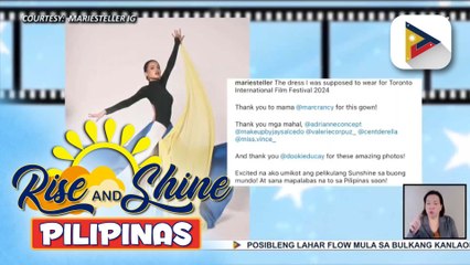 TALK BIZ | Maris Racal, absent sa Toronto International Film Festival para sa world premiere ng kaniyang pelikulang "Sunshine"