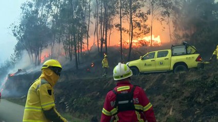 Portugal pide ayuda europea para luchar contra los incendios