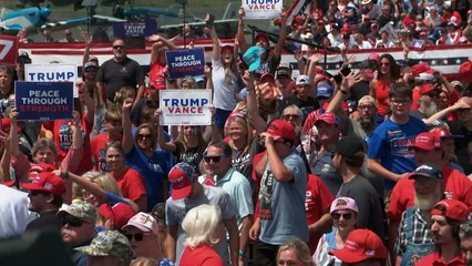 Trump atribuye su presunto intento de asesinato a la "retórica" de Biden y Harris