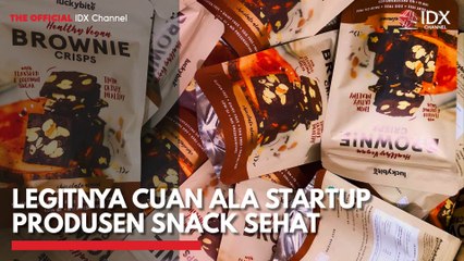 Legitnya Cuan ala Startup Produsen Snack Sehat