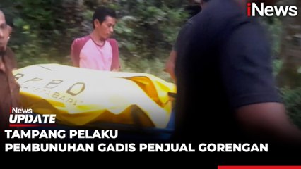 Tampang IS, Tersangka Kasus Pembunuhan Gadis Penjual Gorengan di Sumbar