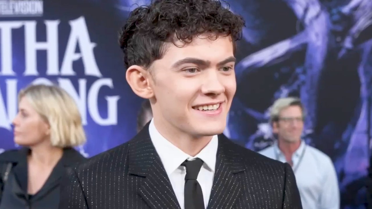 Joe Locke Teases 'Heartstopper' Season 3 at the 'Agatha All Along' Premiere | THR Video