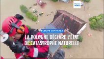 La Pologne déclare l'état de catastrophe naturelle dans ses régions sinistrées