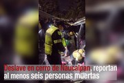 Al menos seis muertos tras desgajamiento de cerro en Naucalpan