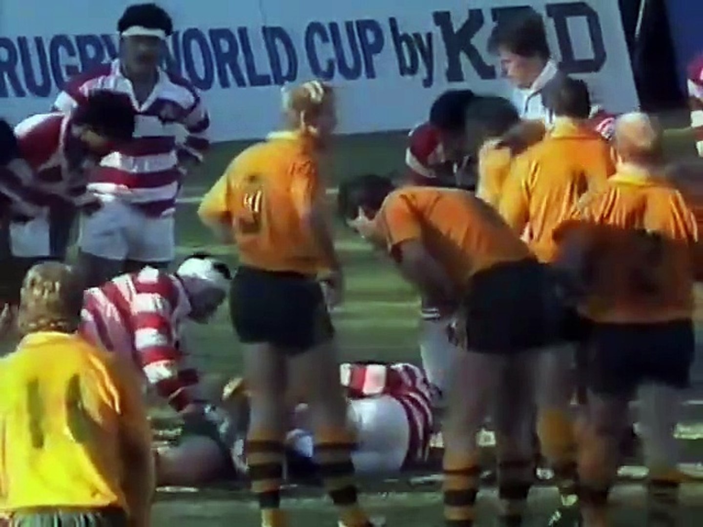Rugby World Cup 1987 - Australia vs Japan - full Game - video