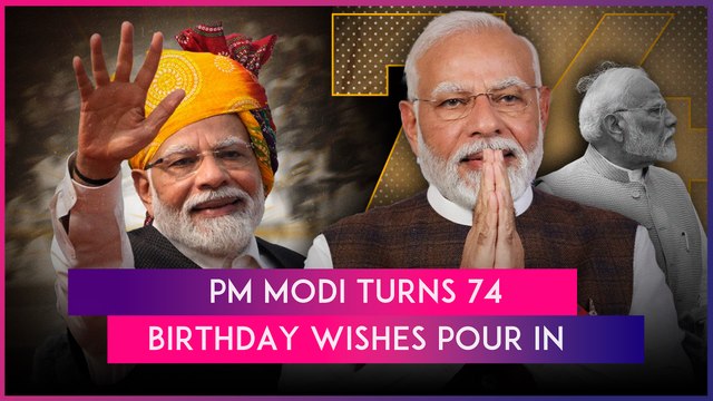 PM Narendra Modi Receives Birthday Wishes As He Turns 74, BJP To Observe Sewa Pakhwada