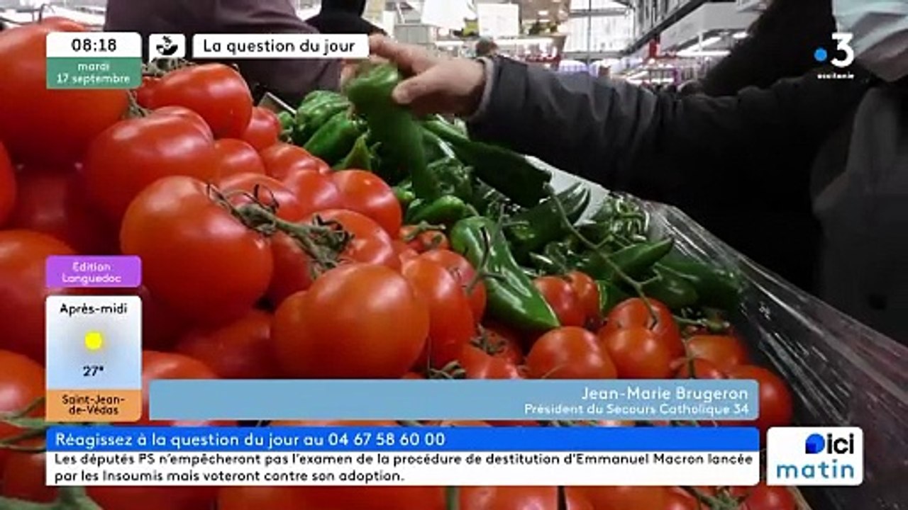 Jean-Marie Brugeron, Président du Secours catholique 34