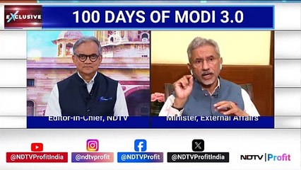S Jaishankar Interview I EAM Speaks To NDTV Profit