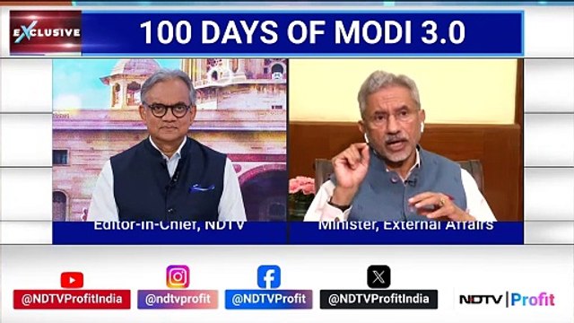 S Jaishankar Interview I EAM Speaks To NDTV Profit