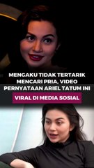 Mengaku tidak tertarik mencari pria, video pernyataan Ariel Tatum ini Viral di media sosial