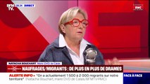 Natacha Bouchart (maire DVD de Calais) sur la traversée de la Manche par les migrants: 