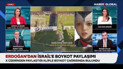 Erdoğan’dan İsrail'e boykot paylaşımı