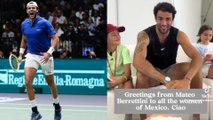 Tennis - ATP 2024 - Mattéo Berrettini interviewé par les enfants de Santiago Gonzalez : 