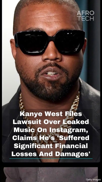 Kanye West Files Lawsuit Over Leaked Music On Instagram Claims He's 'Suffered Significant Financial Losses And Damages'