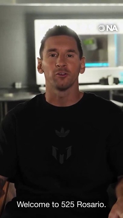 Lionel Messi lanzó su productora global “525 Rosario” junto a su familia