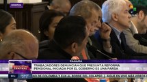 Gobierno panameño inicia reforma del sistema de pensiones