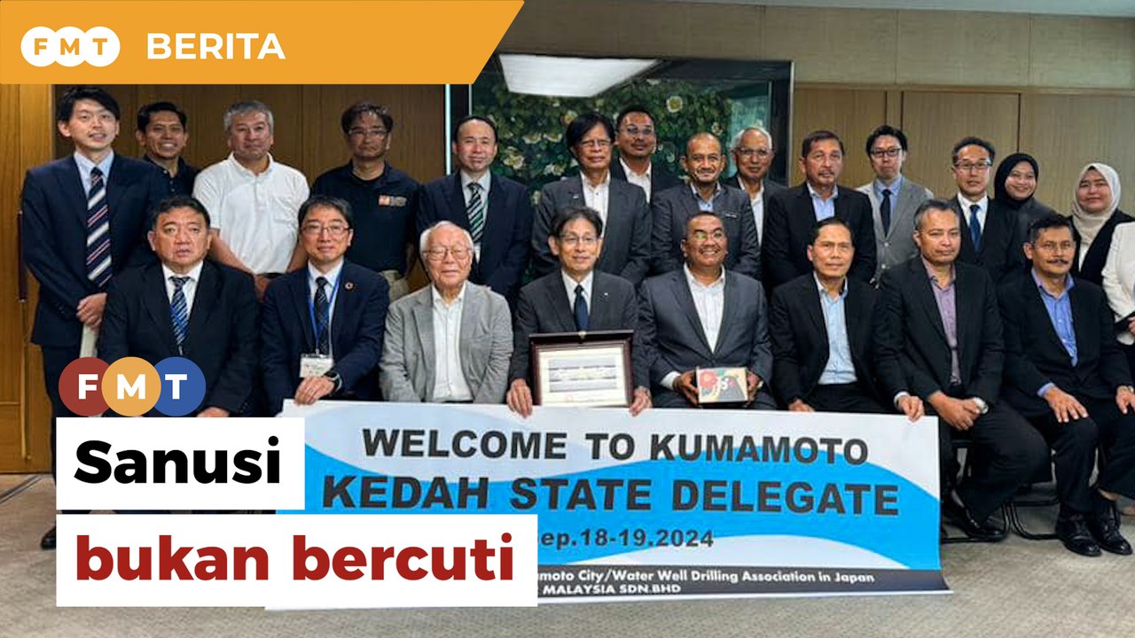 Bukan pergi bercuti, Sanusi ke Jepun untuk urusan rasmi, kata pejabat MB