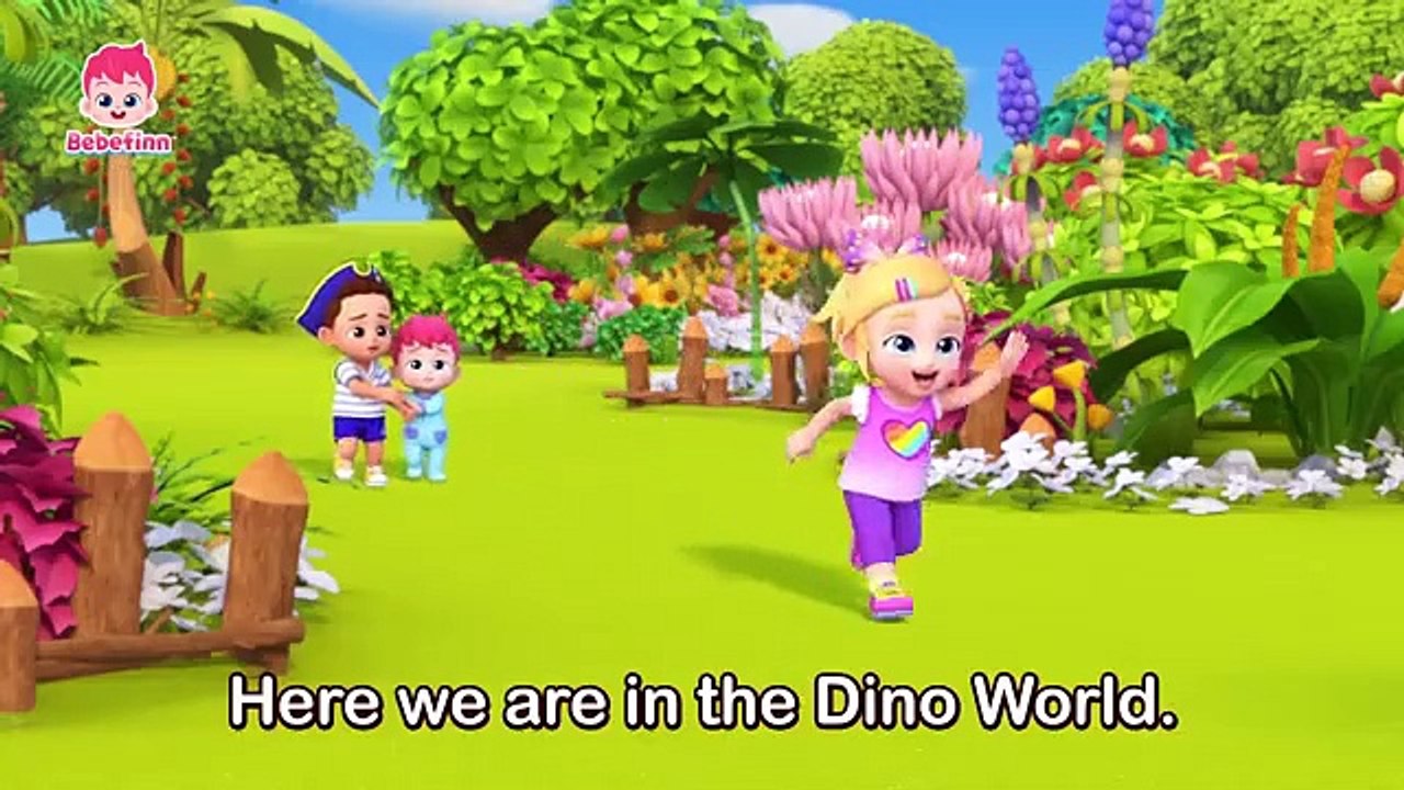 bebefin  Welcome to Dino world nursery rhymes