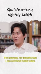 We know what Kim Woo bin is writing in his Thank You diary today Officer Black Belt | Netflix