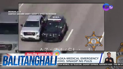 Senior citizen na nagka-medical emergency habang nagmamaneho, sinagip ng pulis | Balitanghali