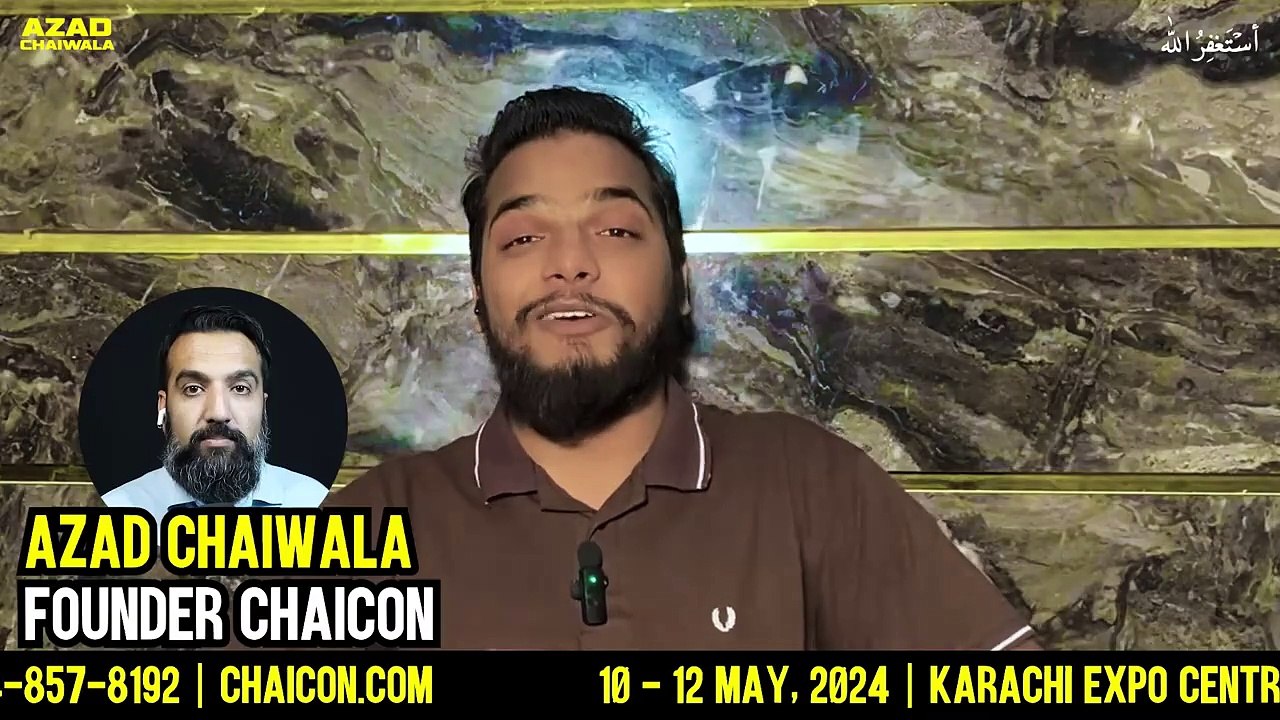 Podcast with Ali Badge Wala (ChaiCon Pakistan Ke Liye Zaroori Hai).