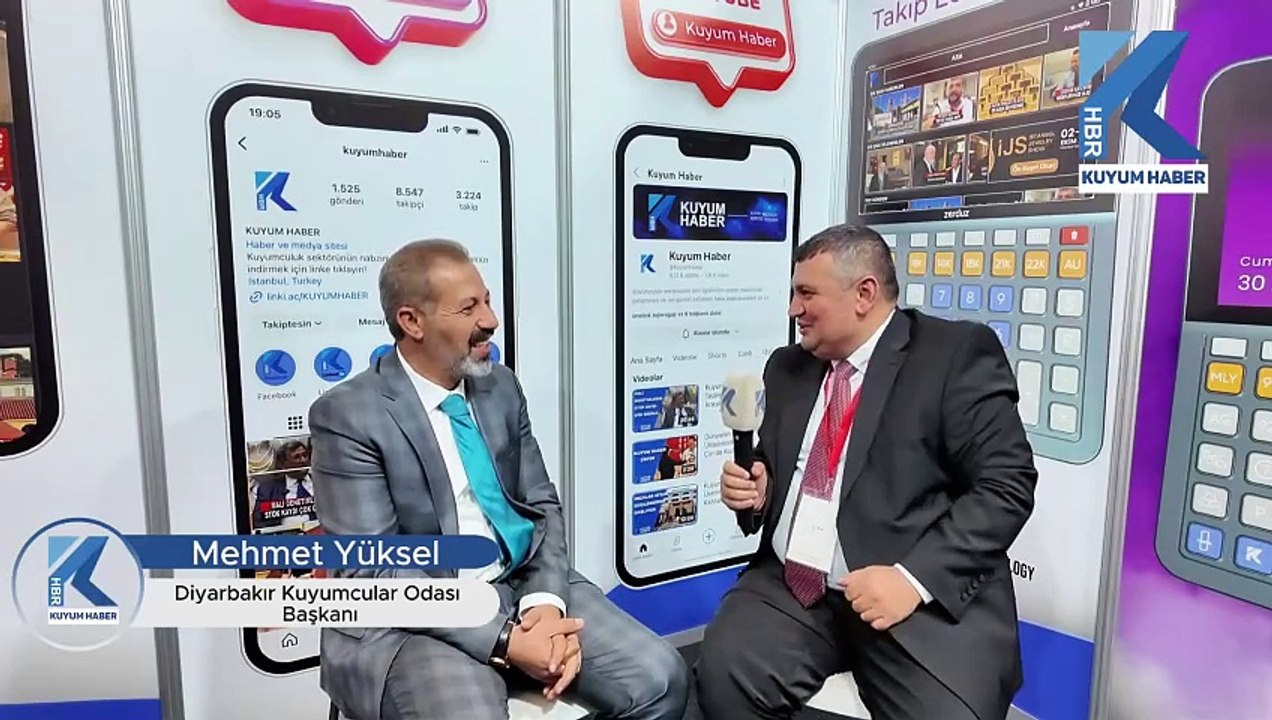 Diyarbakır Kuyumcular Odası Başkanı Mehmet Yüksel, İşler Durma Noktasına Geldi Dedi.